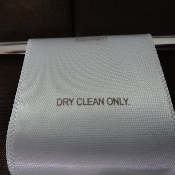 Drapery Set Long Brown Lined TWO Panels 50 x 108" Rod Pocket Back Tab Curtains - Picture 8 of 8